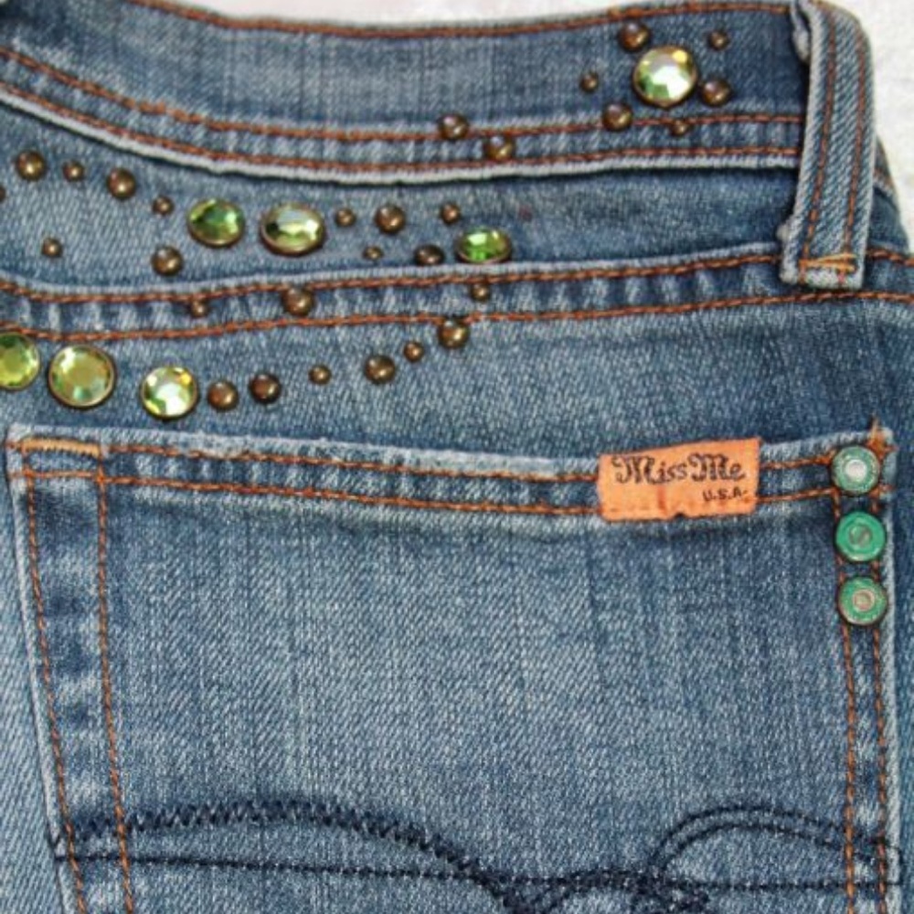 MISS ME Bling Green Turquoise 30/31